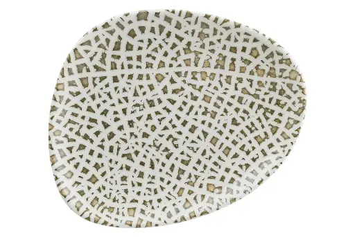 [B928263F] Plato postre Tango Taipan 24x19,5 cm