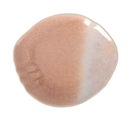 [B928377A] Plato postre Tone Blush 20x17,5x2 cm