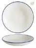 [B928251AM] Plato Hondo Gourmet Topacio 23X4 Cm.