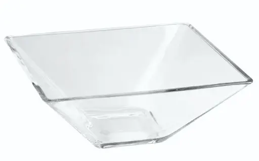 [V14000331] Ensaladera cristal Modi 25x25x10,5 cm