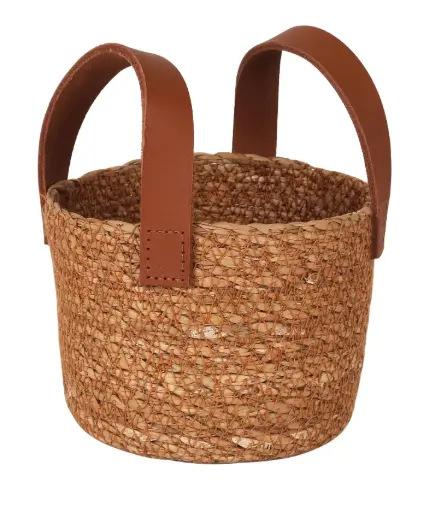 [B101V009] Panera Seagrass Asas Piel 13X10 Cm.        