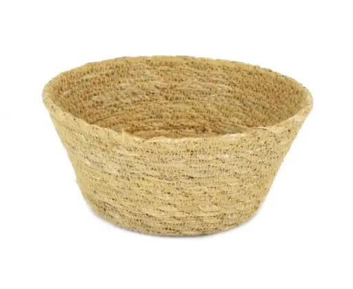 [B101V039] Cesta Seagrass Ø12X6Cm