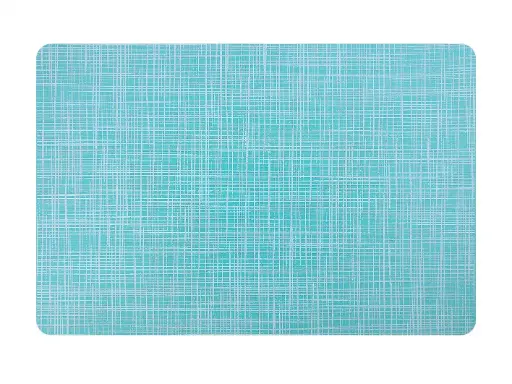 [B247V007] Mantel individual silicona azul 45x30 cm