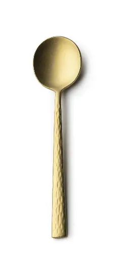 [B150710440104] Cuchara Postre Kyoshi Vintage Dorado