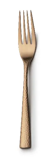 [B150711320105] Tenedor Postre Mercury Mate Cobre