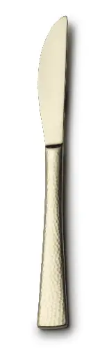 [B150711330103] Cuchillo mesa Mercury mate champagne