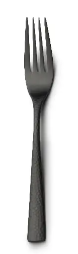 [B150711310105] Tenedor postre Mercury mate negro