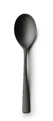 [B150711310109] Cuchara moka Mercury mate negro