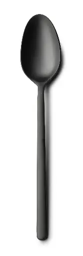 [B150709310101] Cuchara mesa Nature mate negro