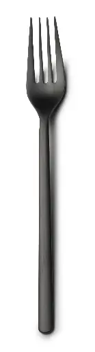 [B150709310108] Tenedor lunch Nature mate negro