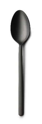 [B150709310109] Cuchara moka Nature mate negro