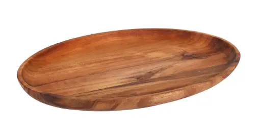 [B947011R1] Tabla Madera Acacia Oval 29,8X19,7X2,5 Cm.                     