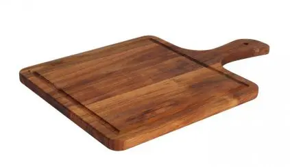 [B947008] Tabla Madera Acacia C/Mango 37,4X25X1,5 Cm.