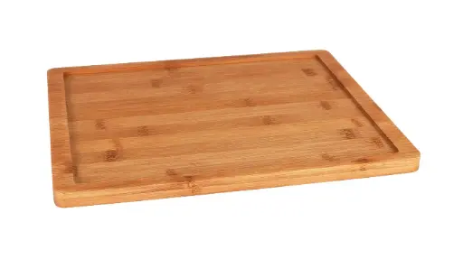 [B947001R1] Bandeja Gn. Madera Bambu 1/2 15                                  