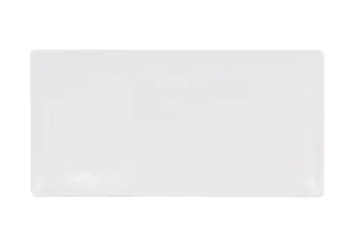 [B100V009A] Fuente rectangular Korio Arizona melamina blanca 30x15 cm