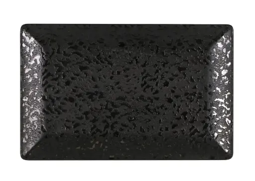 [B100V112B] Fuente Ming III melamina Arizona negra 20x13 cm