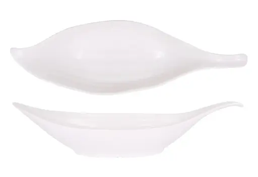 [B100V019A] Ensaladera Kirpan Arizona melamina blanca 42x15 cm