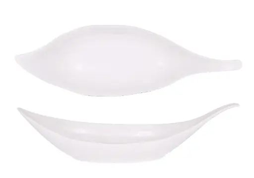 [B100V020A] Ensaladera Kirpan Arizona melamina blanca 30,5x10 cm