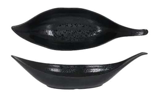 [B100V020B] Ensaladera Kirpan Arizona Melamina Negra 30,5X10 Cm.