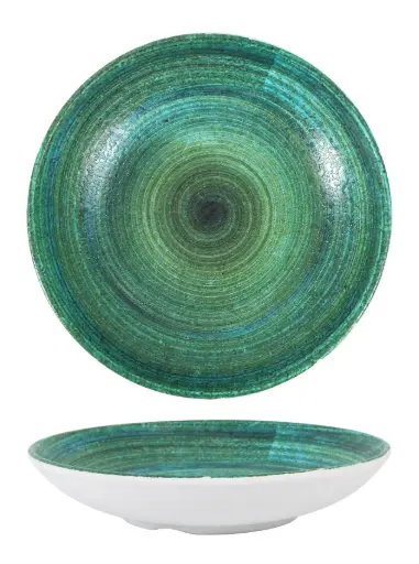 [B100V012K] Plato Hondo Melamina Korio Barlovento 23X4,5 Cm.