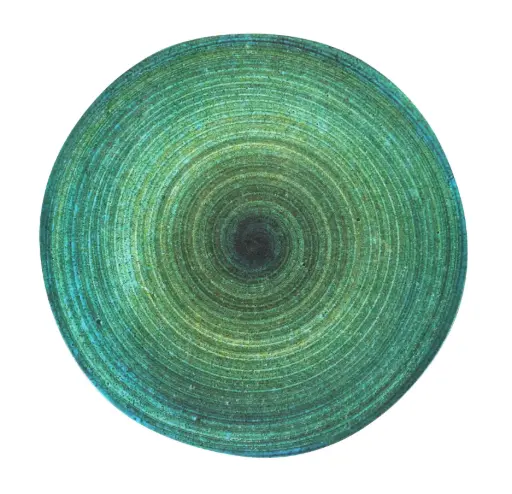 [B100V005K] Plato llano melamina Strega Barlovento 24 cm