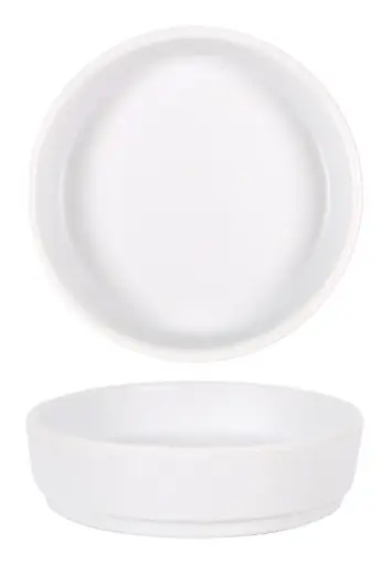 [B100V107AR] Bol Basic melamina blanco 8,5x7,5 cm