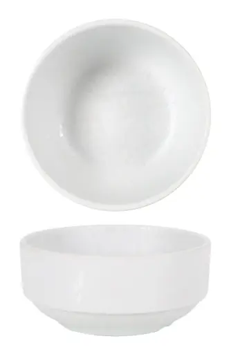 [B100V105A] Bol Basic melamina Arizona blanco 12 cm