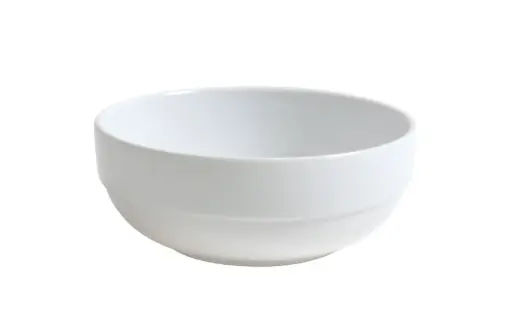 [B885050] Bol apilable melamina blanco 14x5,5 cm