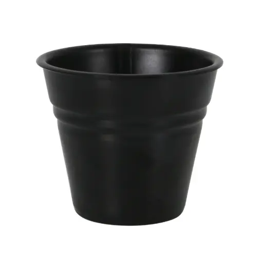 [B982023] Cubo degustación melamina Numidia negro 7,5x6,5 cm