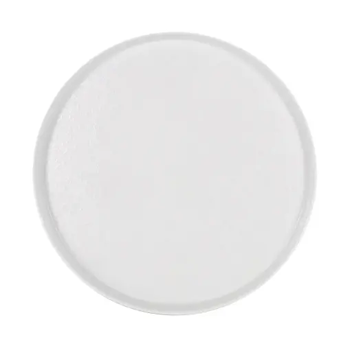 [B100V364A] Plato llano melamina Caracalla II blanco 28 cm