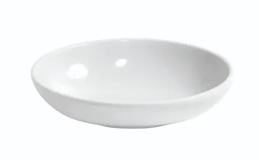 [B885112R] Bol degustación oval blanco melamina 10,7x8,5x2,7 cm