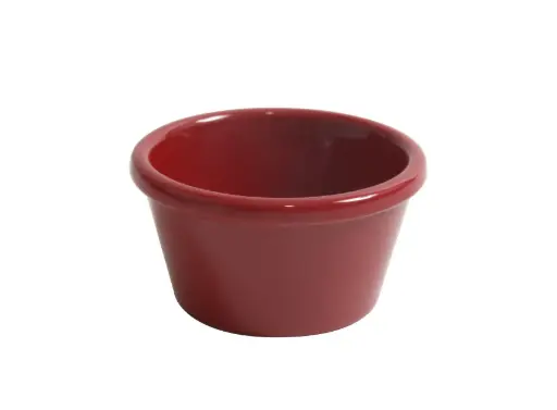 [B885245R] Ramequin rojo melamina 7,7x4,1 cm