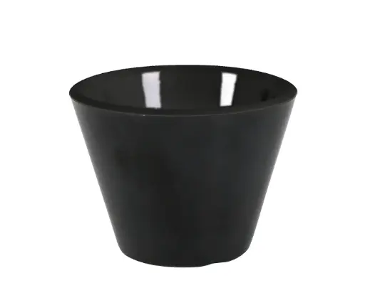 [B100V403BR] Ramequin melamina negra 6x4,5 cm