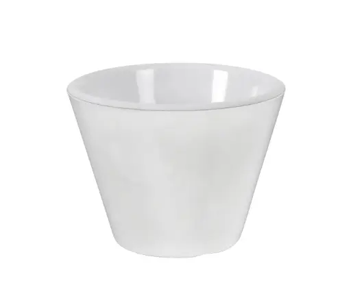 [B100V403AR] Ramequin melamina blanca 6x4,5 cm