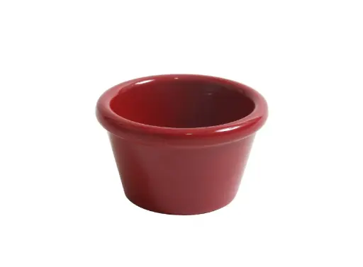 [B885246R] Ramequin Rojo Melamina 6,2X3,6 Cm.