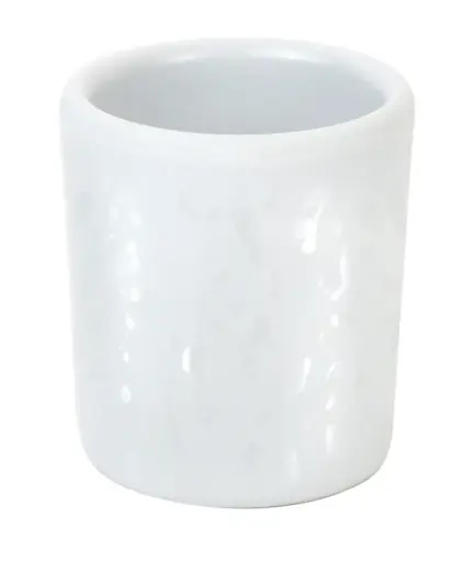 [B100V386A] Chupito melamina blanco 4 cl