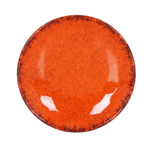 [B1052015A] Plato pan guayaba naranja melamina 15,5x2,5 cm
