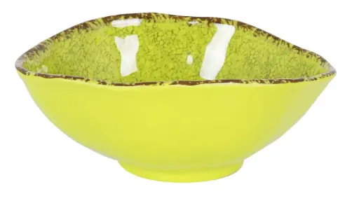 [B1052023B] Ensaladera guayaba Pistacho melamina 20,5x17x8 cm