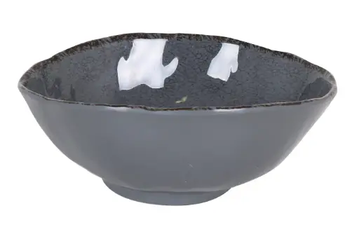 [B1052022D] Ensaladera Guayaba Gris Melamina 24X20X9,5 Cm.