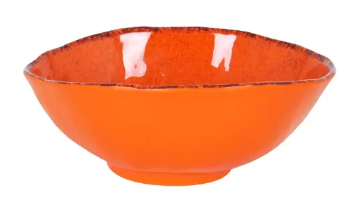 [B1052022A] Ensaladera guayaba naranja melamina 24x20x9,5 cm