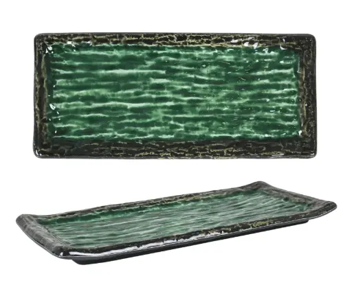 [B885523] Fuente rectangular melamina Isora 38x17x3 cm