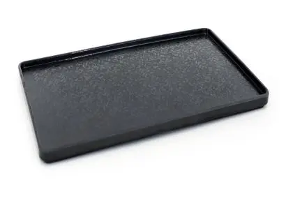 [B100V393B] Fuente Lontananza Melamina Negra 25X15X1.5 Cm.