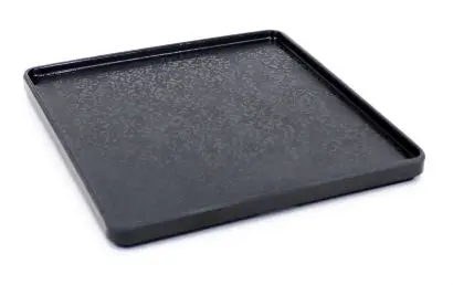 [B100V391B] Fuente Lontananza Melamina Negra 21X21X1.5 Cm.