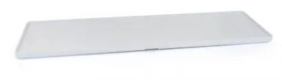 [B100V389A] Fuente Lontananza Melamina Blanca Gn. 2/4 
