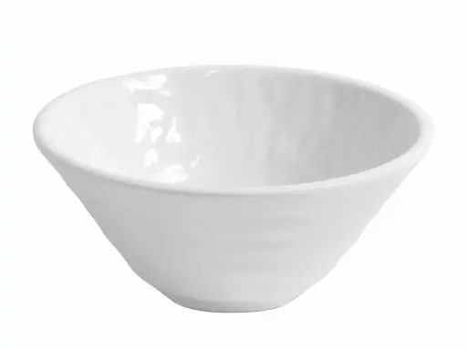 [B885111R] Bol Redondo Mamba Blanco Melamina 12,6X5,5 Cm.