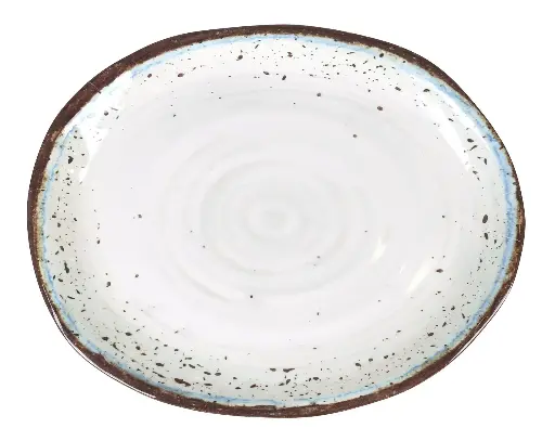 [B885533] Fuente oval melamina Messina 27,5x22x1,5 cm