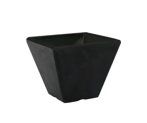 [B100V402BR] Ramequin Ming melamina negra 5,5x5,5x4,5 cm
