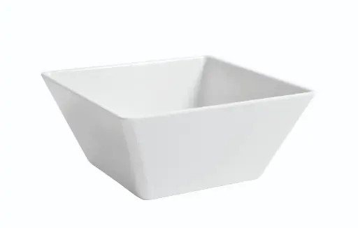 [B885068] Ensaladera Ming Blanca Melamina 21X21X9,5 Cm.