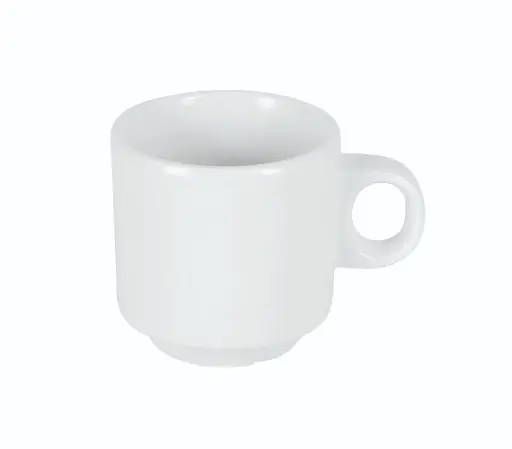 [B885371R6] Taza moka Iris blanca melamina 5,5x5,5 cm