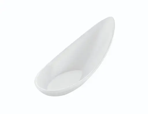 [B98213018B] Cuchara degustación Enjoy blanca melamina 11x4 cm